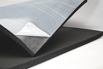 K-Flex USA 36" x 48" Black Elastomeric Insulation Sheet 1/2" Wall 6RSXG3X4048 - 1 Each