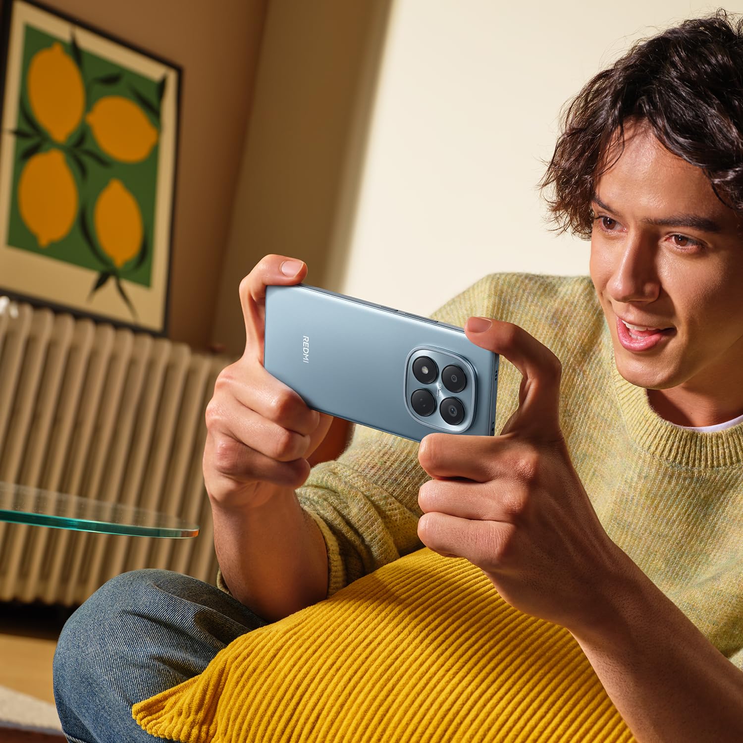 XIAOMI REDMI Note 15 Pro - Smartphone de 8+256GB, Pantalla AMOLED FHD+ de 6,77", MediaTek Helio G200-Ultra, cámara de 200 MP, batería de 6500 mAh, Cargador no Incluido, Titanio (Versión ES) — view 14