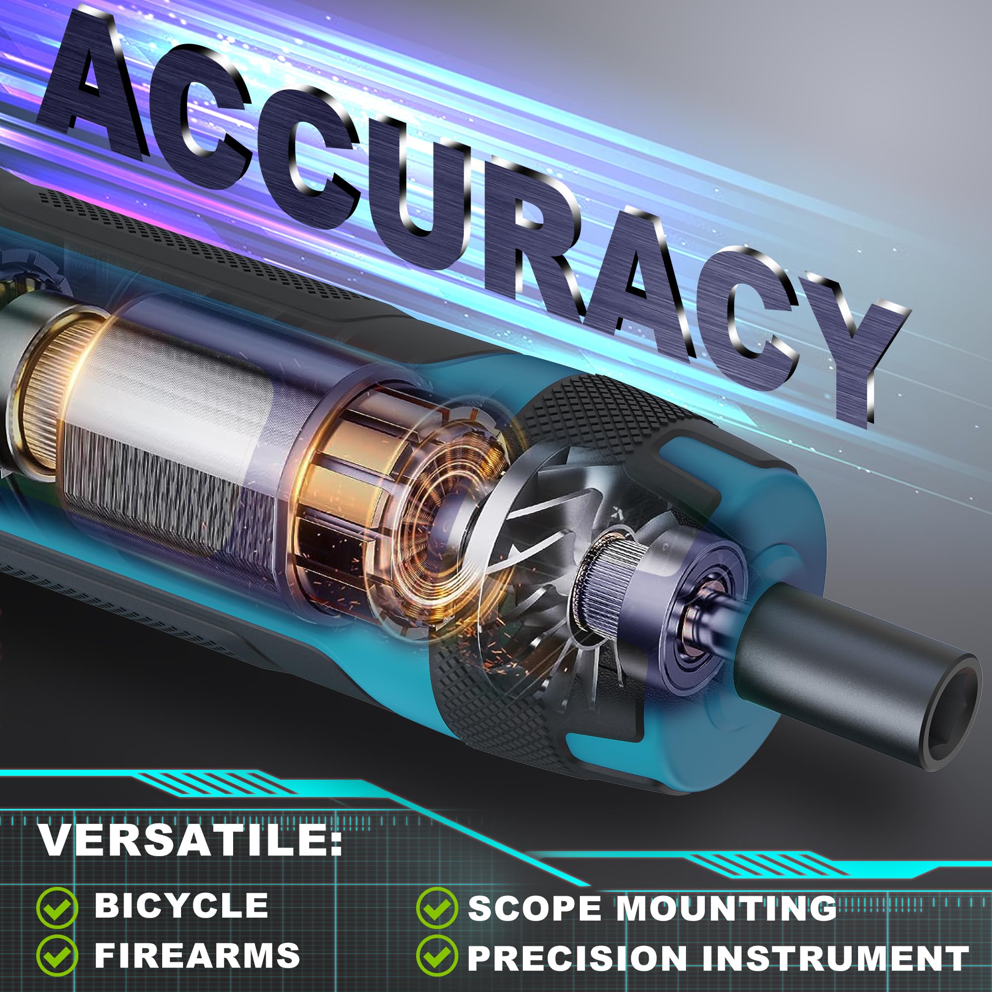 Destornilladore Dinamométrico 1/4" 1-8 Nm
