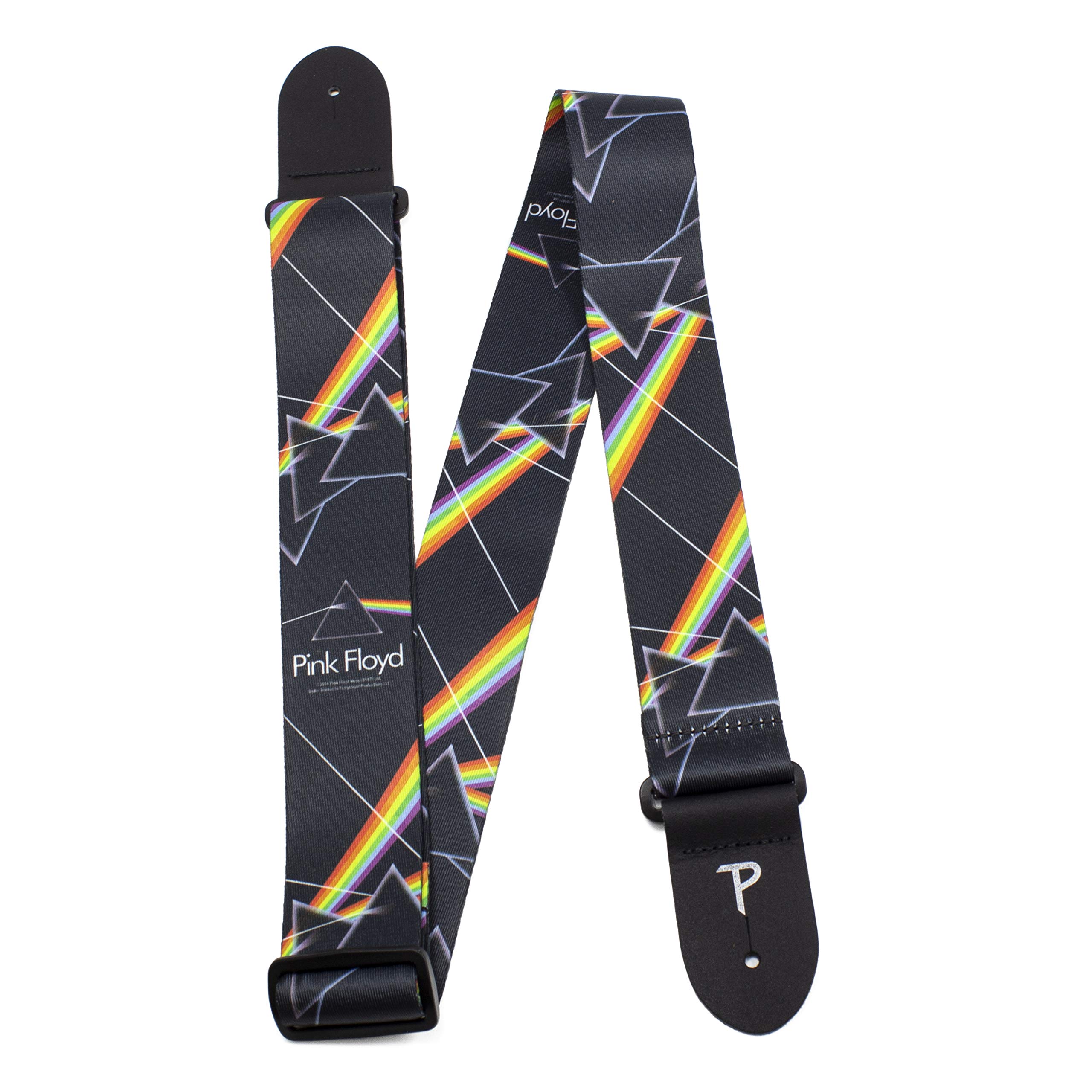Perri’s Leathers | Pink Floyd Guitar Strap-Polyester | 2” Wide, Adjustable 39” to 58” (LPCP-8090)