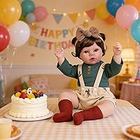 Vista 9 de Ropa para Muñecas Bebé Reborn de Niña, Ropa de Muñeca de Moda de 17-20 Pulgadas, Conjuntos Baby Alive Accesorios para Bebé Recién Nacida de la Vida