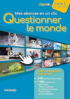 Odysséo Mes séances en un clic Questionner le monde Cycle 2 (2022) - Guide enseignant papier + Ressources numériques: Tout-en-un : 240 séances clé en ... *Outil exclusivement pour les enseignants