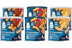 Gerber Lil' Crunchies Variety Pack: A Symphony of Flavors for Your Little Munchkin