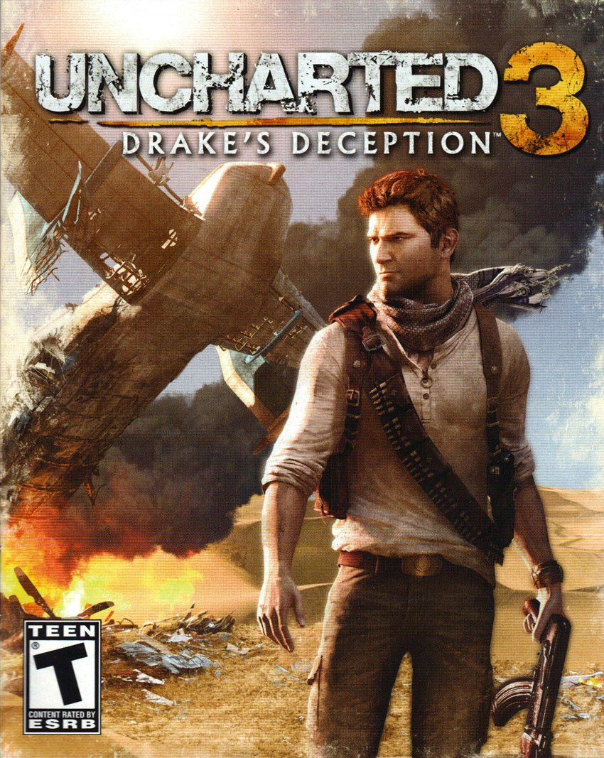Uncharted 3 Drake's Deception PS3 Instruction Booklet (Sony