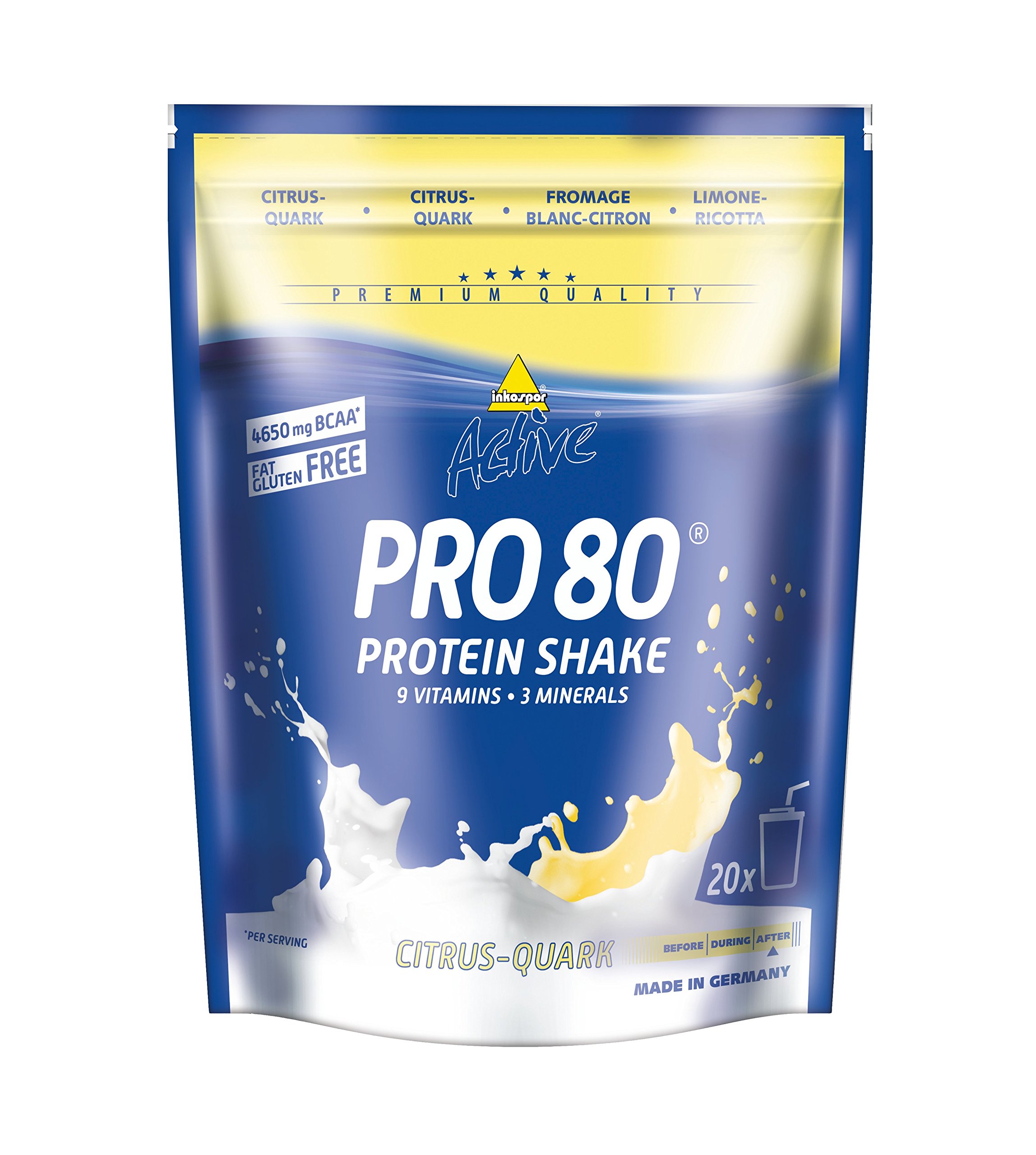 inkospor Active Pro 80 Citrus‑Quark 500 g