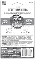 Vista 7 de Nylabone Healthy Edibles WILD - Golosinas masticables naturales de larga duración con sabor a pavo para perros, pequeños/regulares (4 unidades)