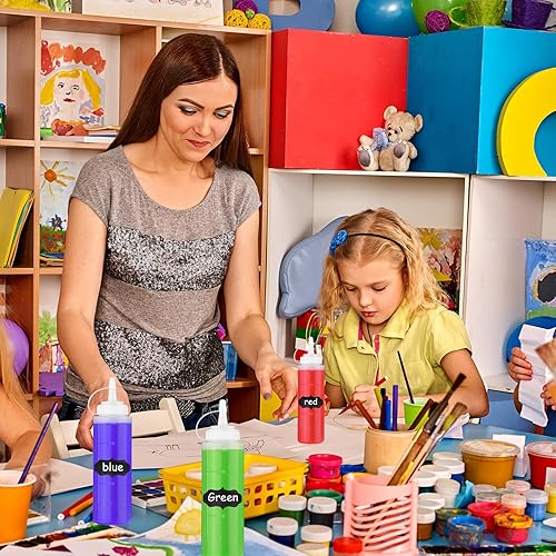 Miniatura 6 de Paquete de 36 botellas exprimibles de condimentos de 8 onzas a granel, a prueba de fugas, salsas multiusos para salsa de tomate y pintura, botellas