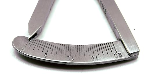 Miniatura 3 de Dental Castroviejo Caliper 0 to 20 mm Angled 3.25" Surgical Premium Instruments