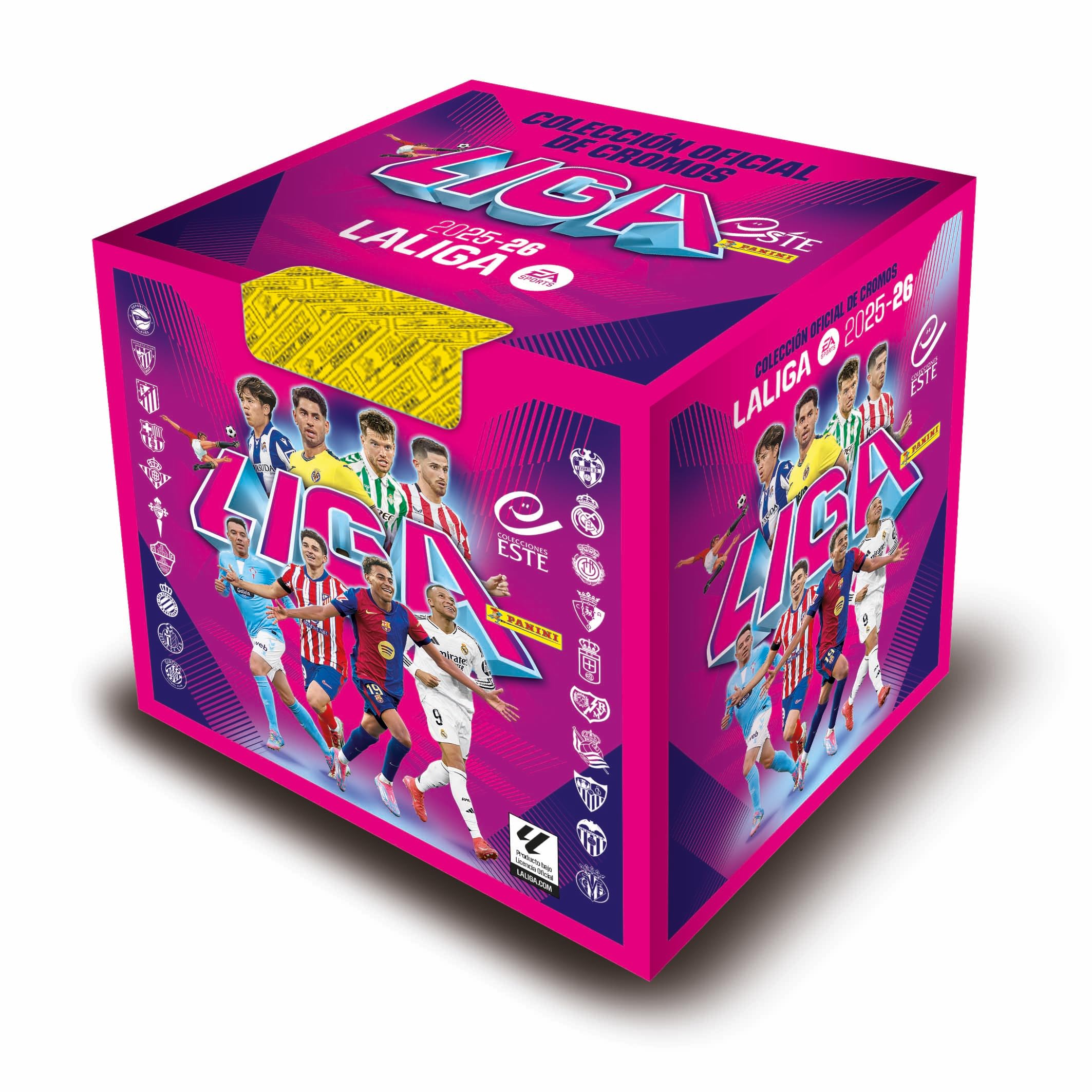 Caja 50 Sobres Liga Este 2025-2026