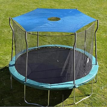 Trampoline Shade Cover, Trampoline Sun Shade Cover, Portable Trampoline Accessories, 6ft,8ft,10ft,12ft,14ft,16ft, Easy to Install, Sun-Protection Sunscreen Trampolines Canopy