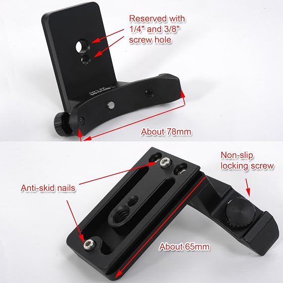 iShoot Metal Lens Collar Replacement Base Foot Stand Adapter for Fuji XF 100-400mm F4.5-5.6 R LM OIS WR Telephoto Lens Tripod Mount Ring-Bottom is Camera Quick Release Plate Feature
