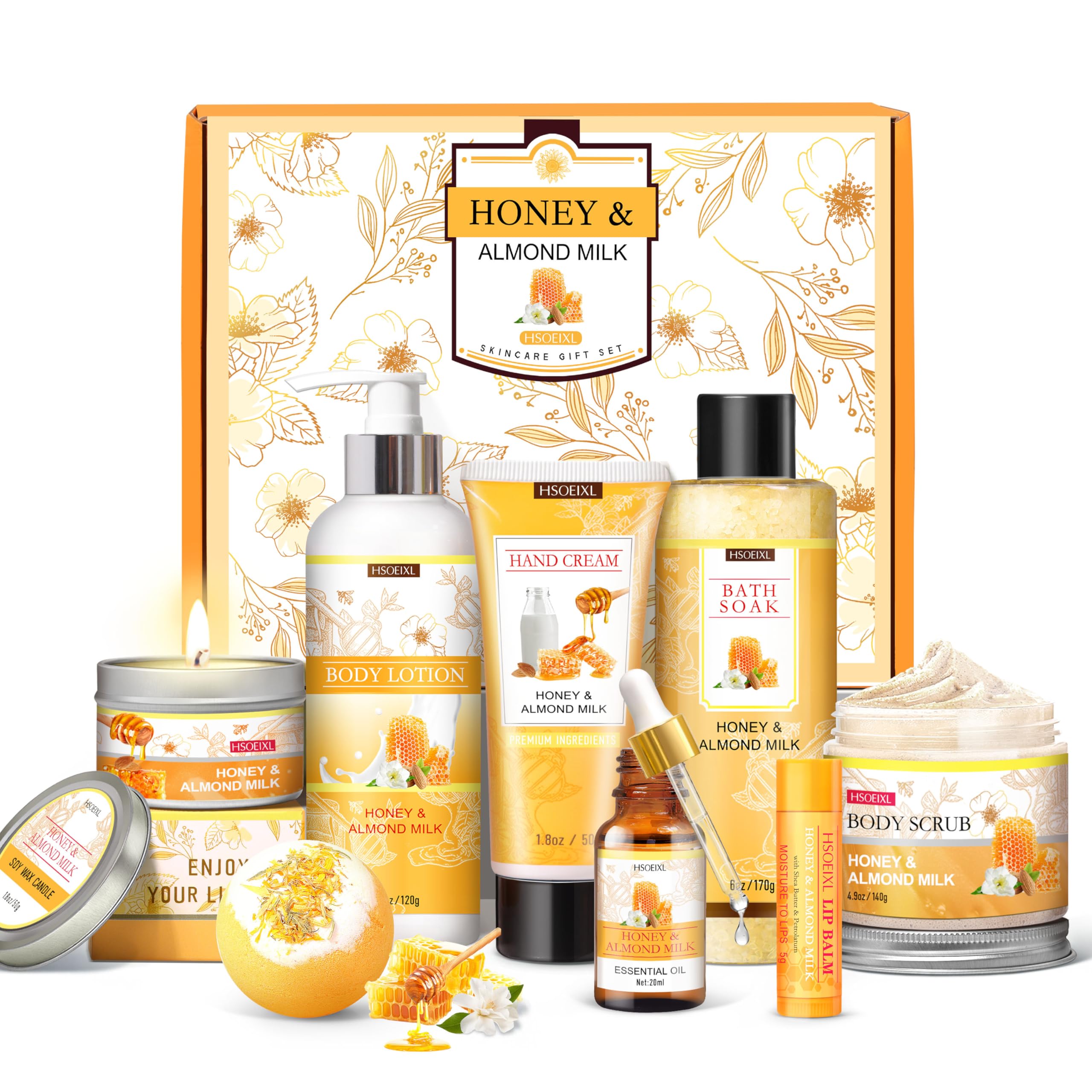 リピーターmomo様 ボトル10ml6本　ホームケアキットプレゼント Amazon.com : Gifts for Women, Birthday Gift for Women, 9 Pc Almond