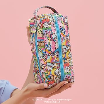 JuJuBe Be Dapper Toiletry Cosmetic Bag, tokidoki 20th Anniversary Zip Pouch