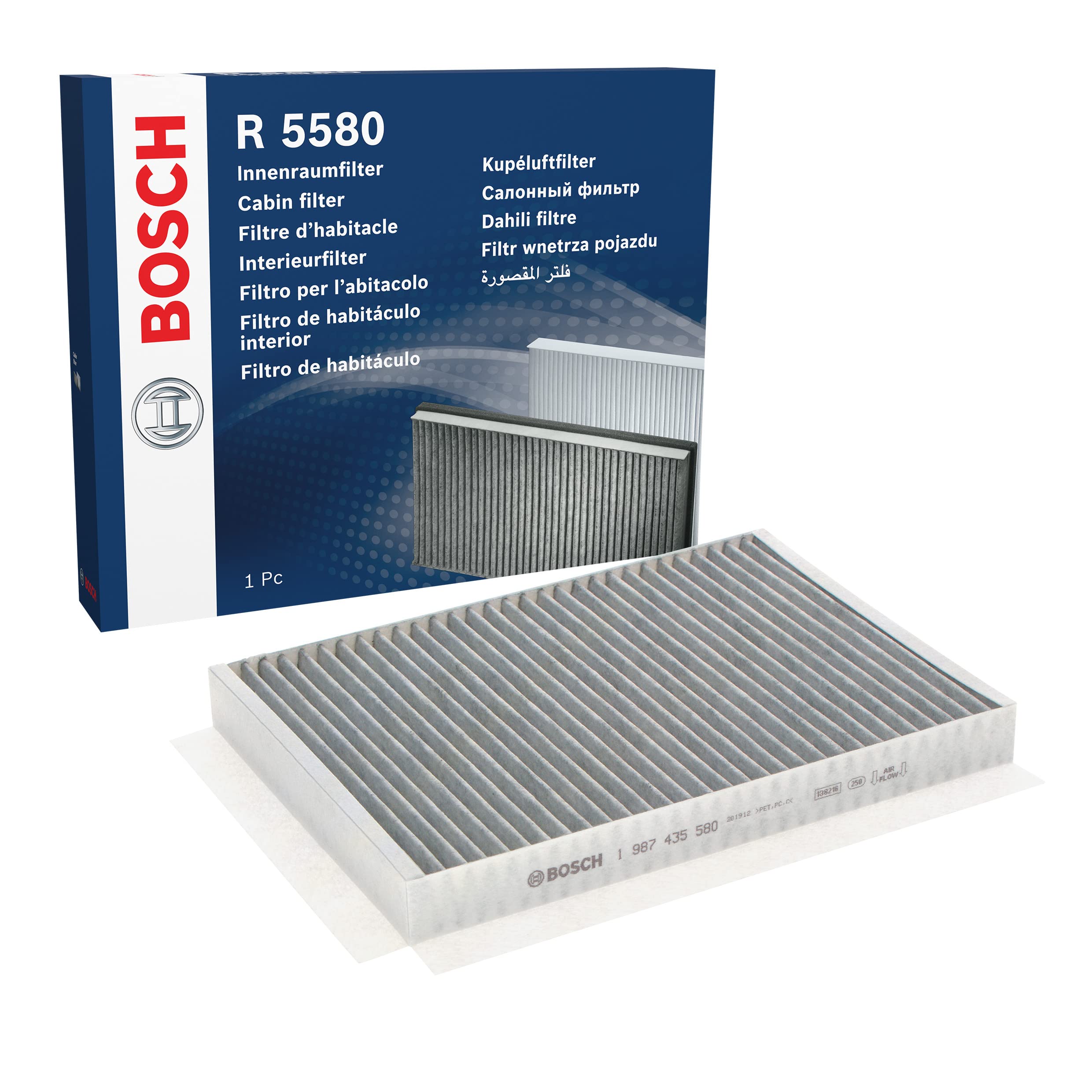✅Fits BOSCH 1 987 435 580 Filter, cabin air 1 987 435 580 Cabin filt ⭐UK Seller⭐