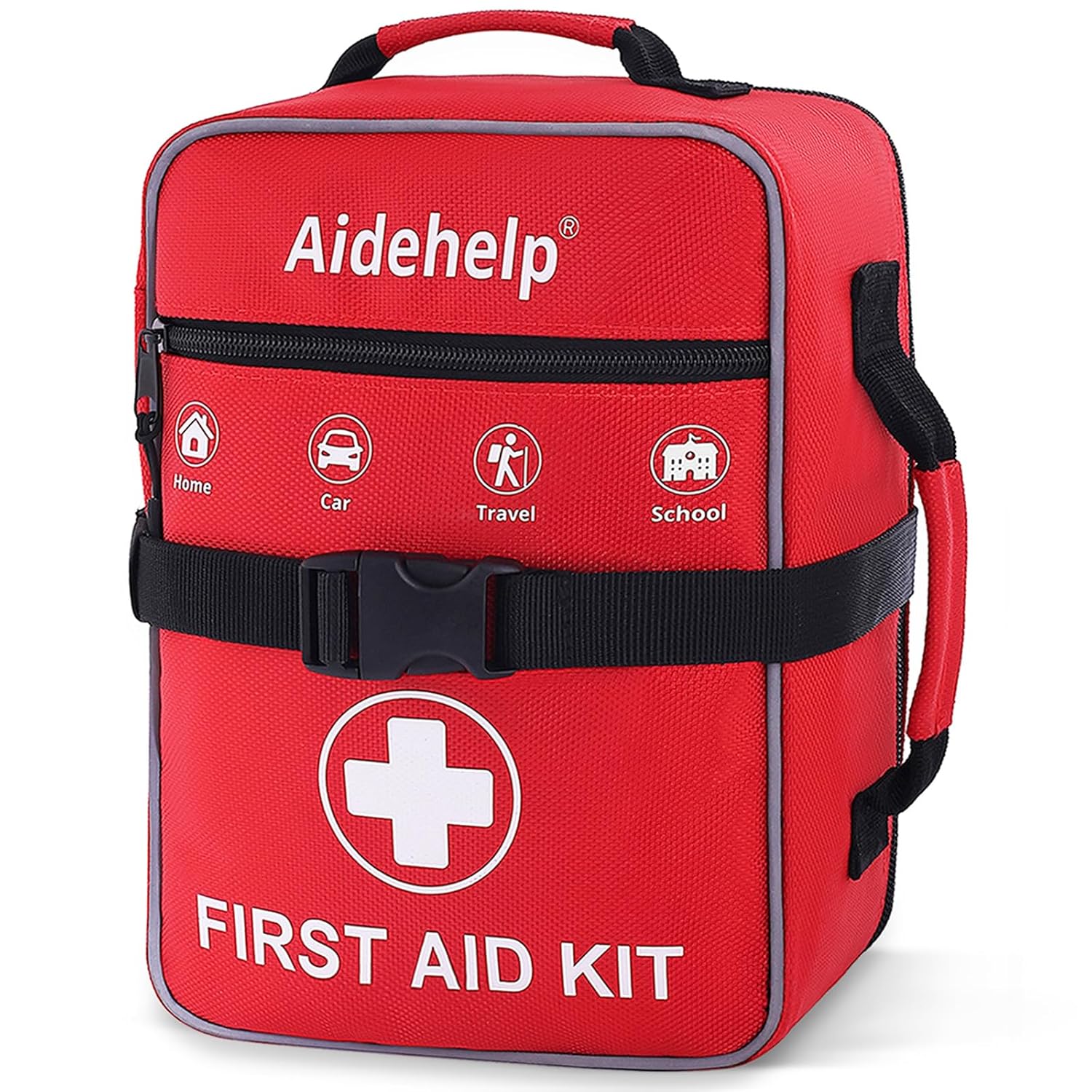 520 Pieces Premium First Aid Kit - Large Emergency Medical Kit for Survival Car Home Travel Camping Backpack