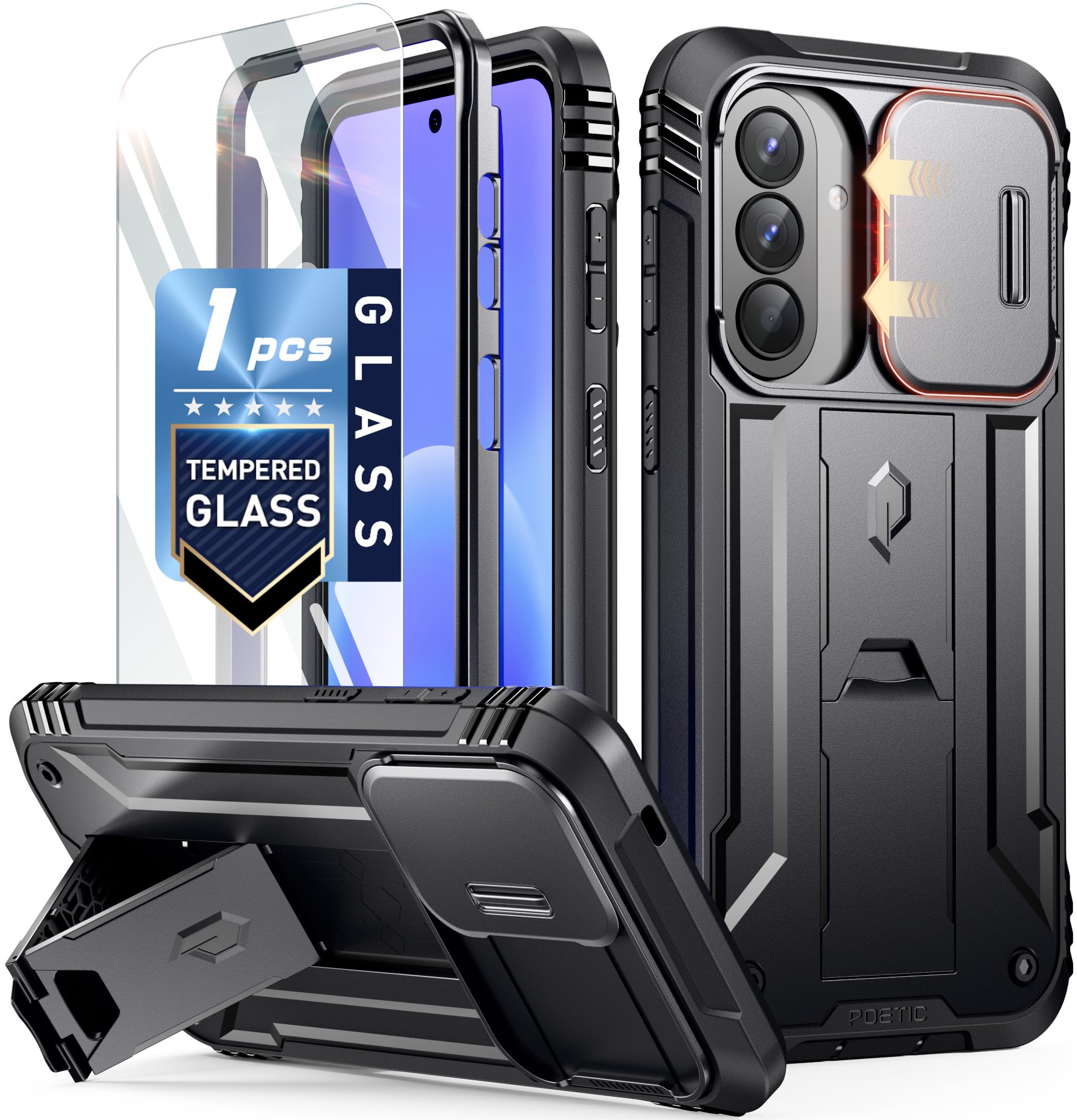 Photo 1 of Poetic Revolution Case for Samsung Galaxy A57 5G - Black