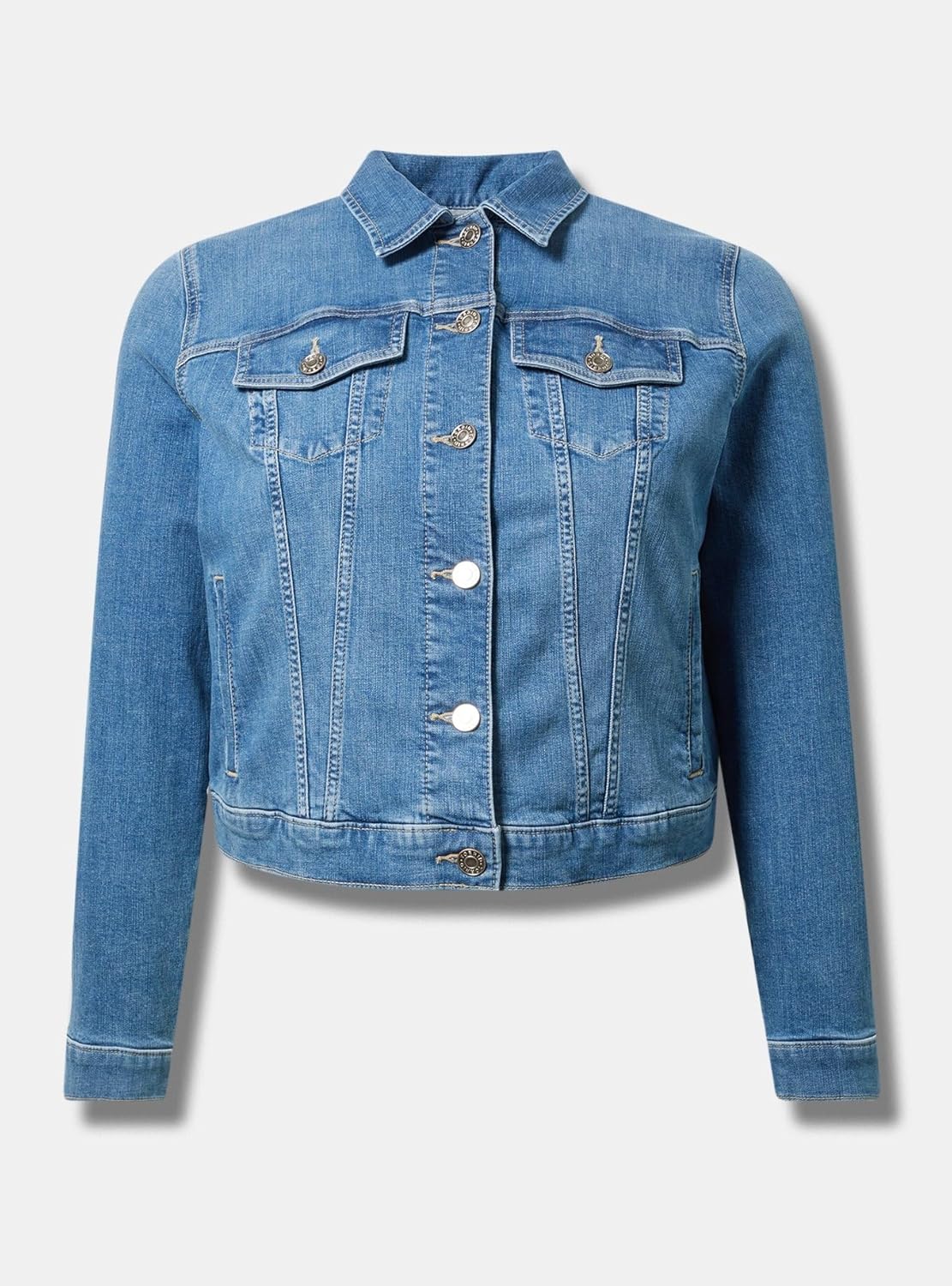 Torrid Women's Plus Size Modern Denim Trucker