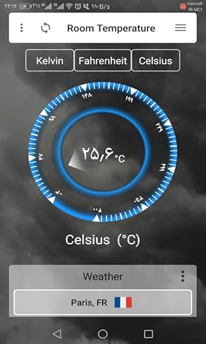 real room temperature