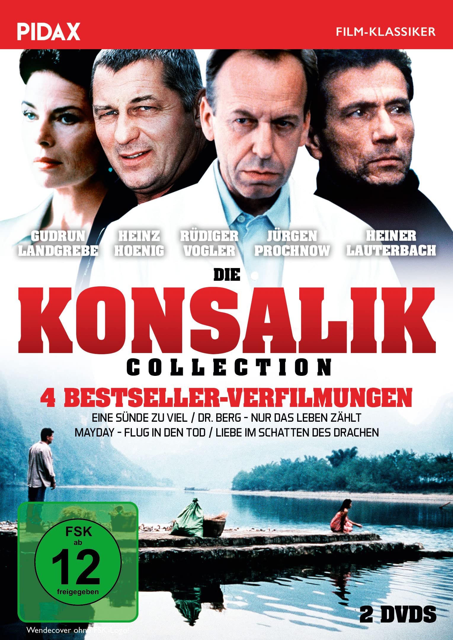 Cine clásico Konsalik en DVD para superar el aburrimiento del streaming