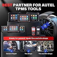 Vista 7 de Autel TPMS MX-Sensor 2 en 1 (315 Mhz+433 Mhz) Presión programable de doble frecuencia TPMS Sistema de monitoreo de presión de neumáticos de nivel