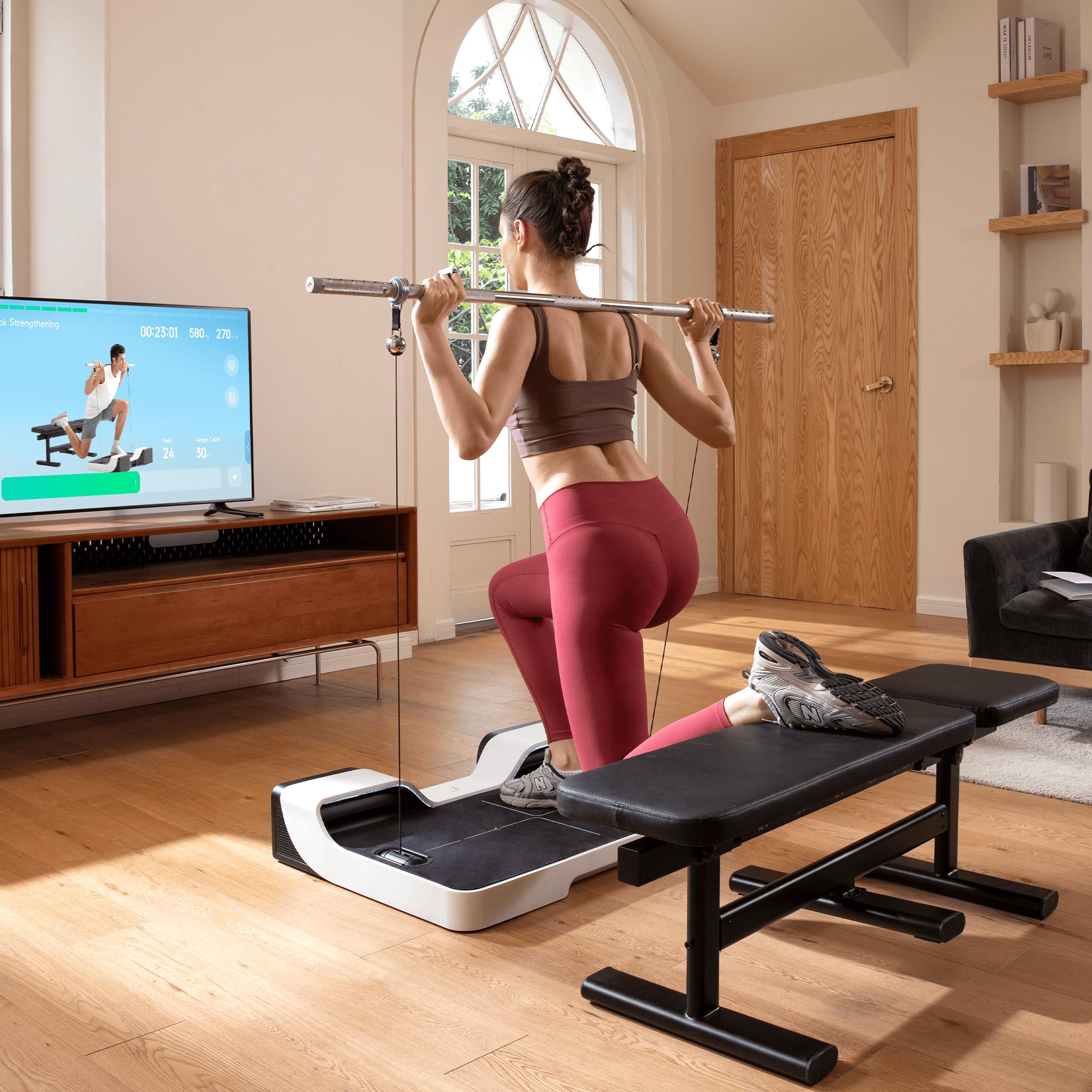 Amazon.co.jp: Speediance Gym Pal High Performance AI Home Gym 