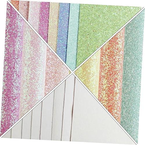 Miniatura 2 de EXCEART 8 piezas de joyería con colgante para manualidades múltiples bolsas traje con purpurina lentejuelas para el cabello manualidades tela