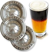 The Perfect Black and Tan Beer Layering Tool - 3 Pack - Bartender/Bar Accessory for Layered Beer Cocktails