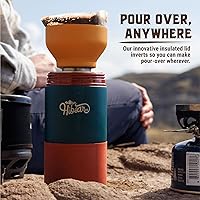 Vista 5 de Frasco de aventura para todo el día de 32 onzas, como se ve en Shark Tank, la multiherramienta aislada de botellas de bebidas, vertido artesanal