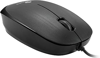 Zebronics Zeb-Power Wired USB Mouse, 3-Button, 1200 DPI Optical Sensor, Plug & Play, for Windows/Mac