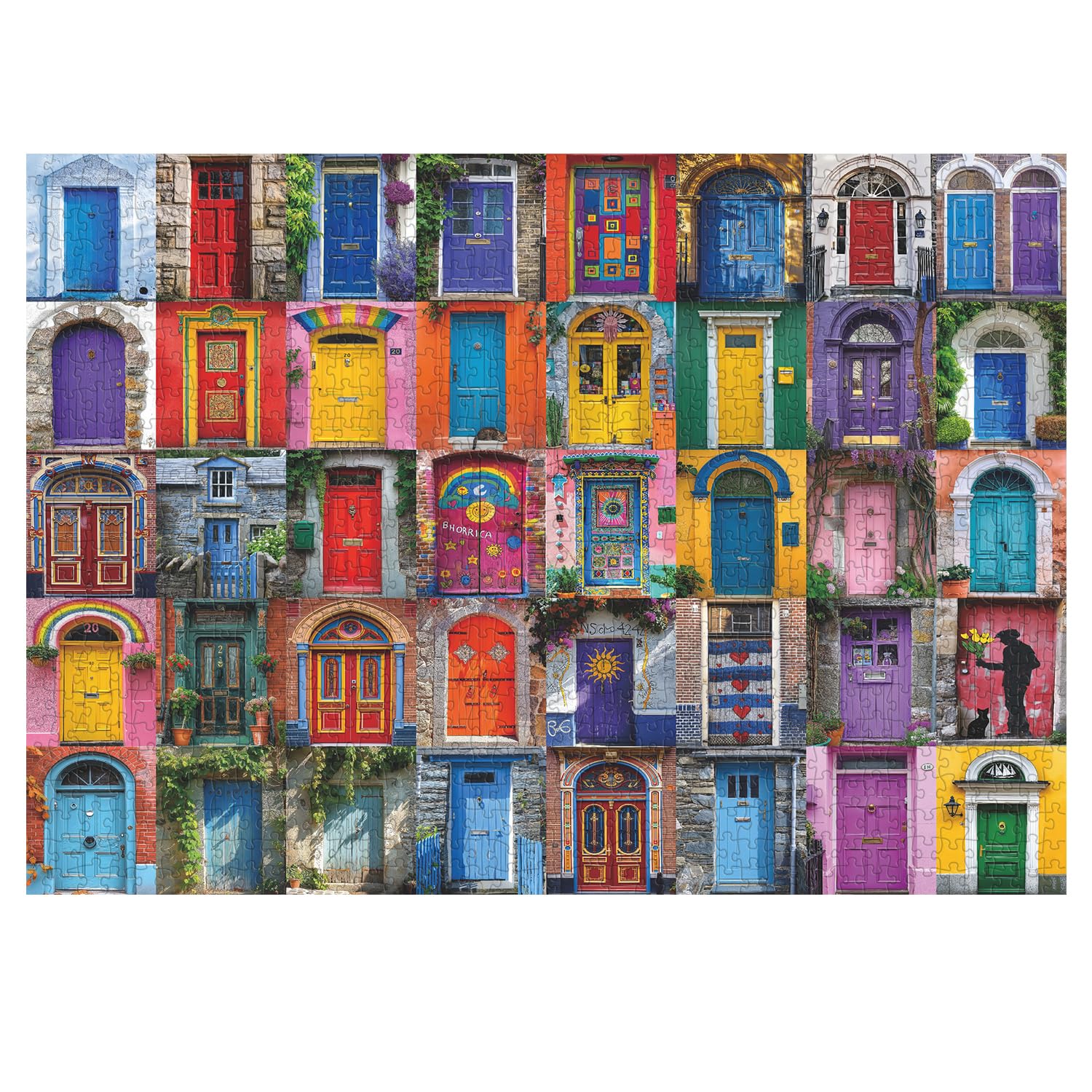 PPuzzling Doorway Kaleidoscope 1000 Pieces Jigsaw Puzzle