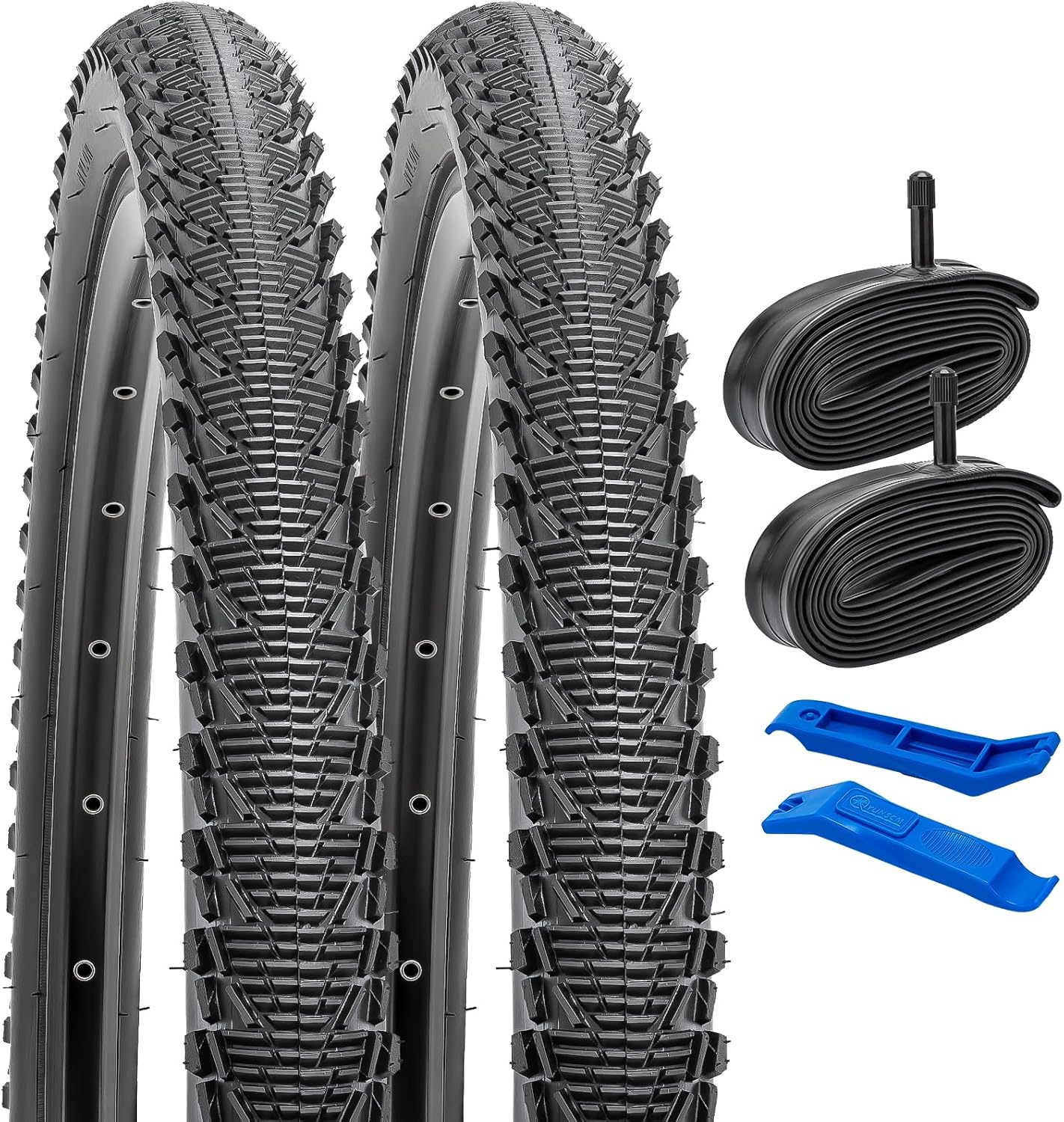 YUNSCM 26" Bike Tires 26x2.10/54559 and 26" Heavy Duty