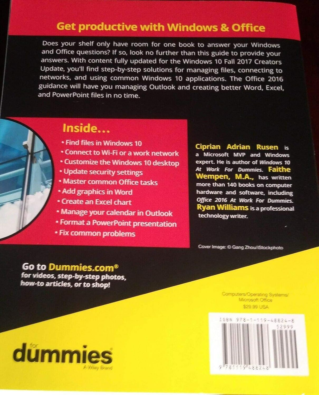 Windows 10 & Office 2016 For Dummies (B&N Exclusive)