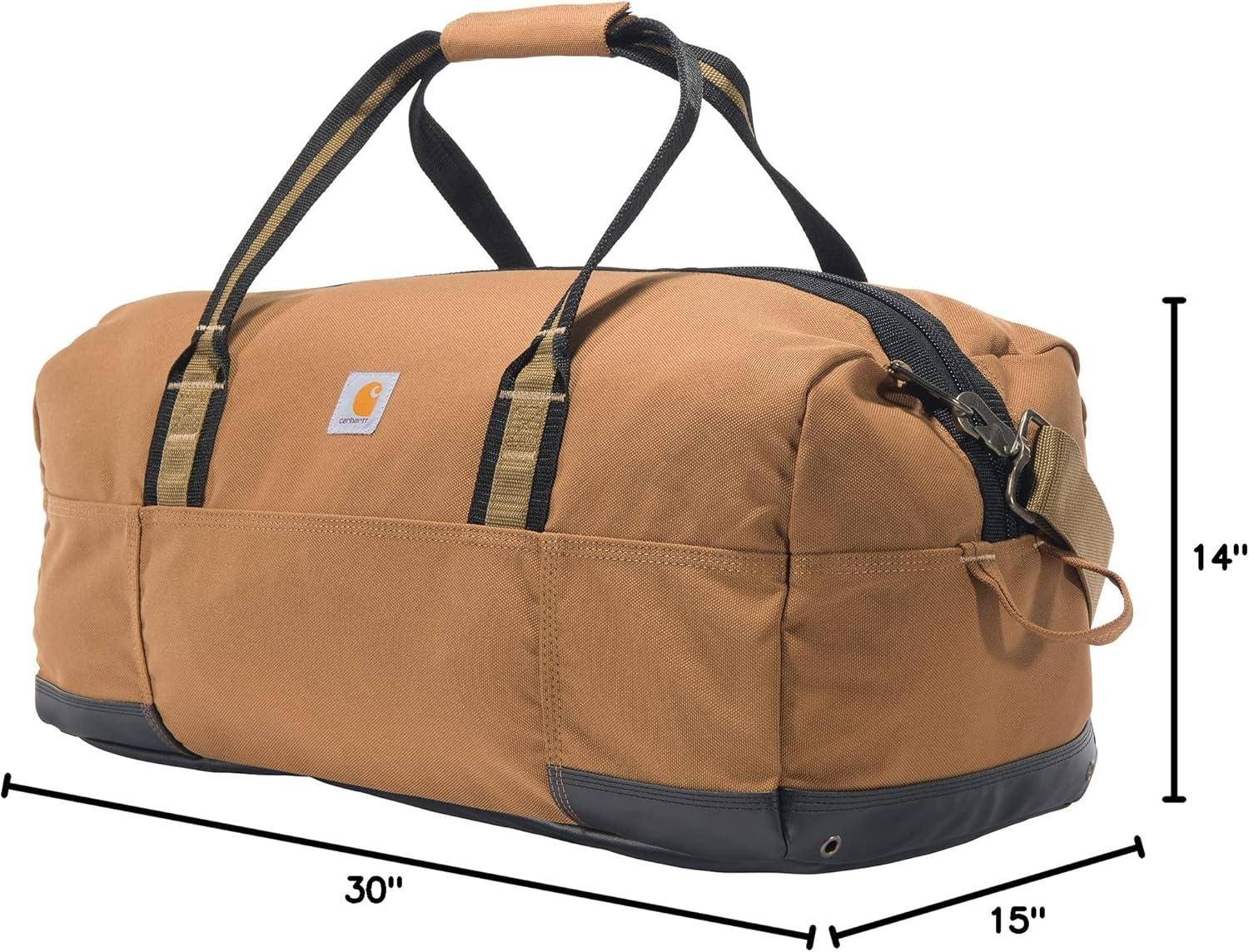 Carhartt Classic Duffels, Heavy-Duty Gear Bag for Jobsite, Gym, & Travel - Image 8