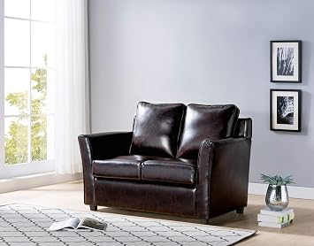 HOMES: Inside + Out Baen Loveseat, Brown