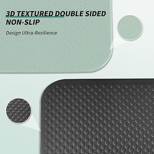 Miniatura 5 de Almohadilla plegable de ejercicio y yoga para gimnasio o uso doméstico, almohadilla de rodillas ecológica de 1.0 pulgadas de grosor y tapete de