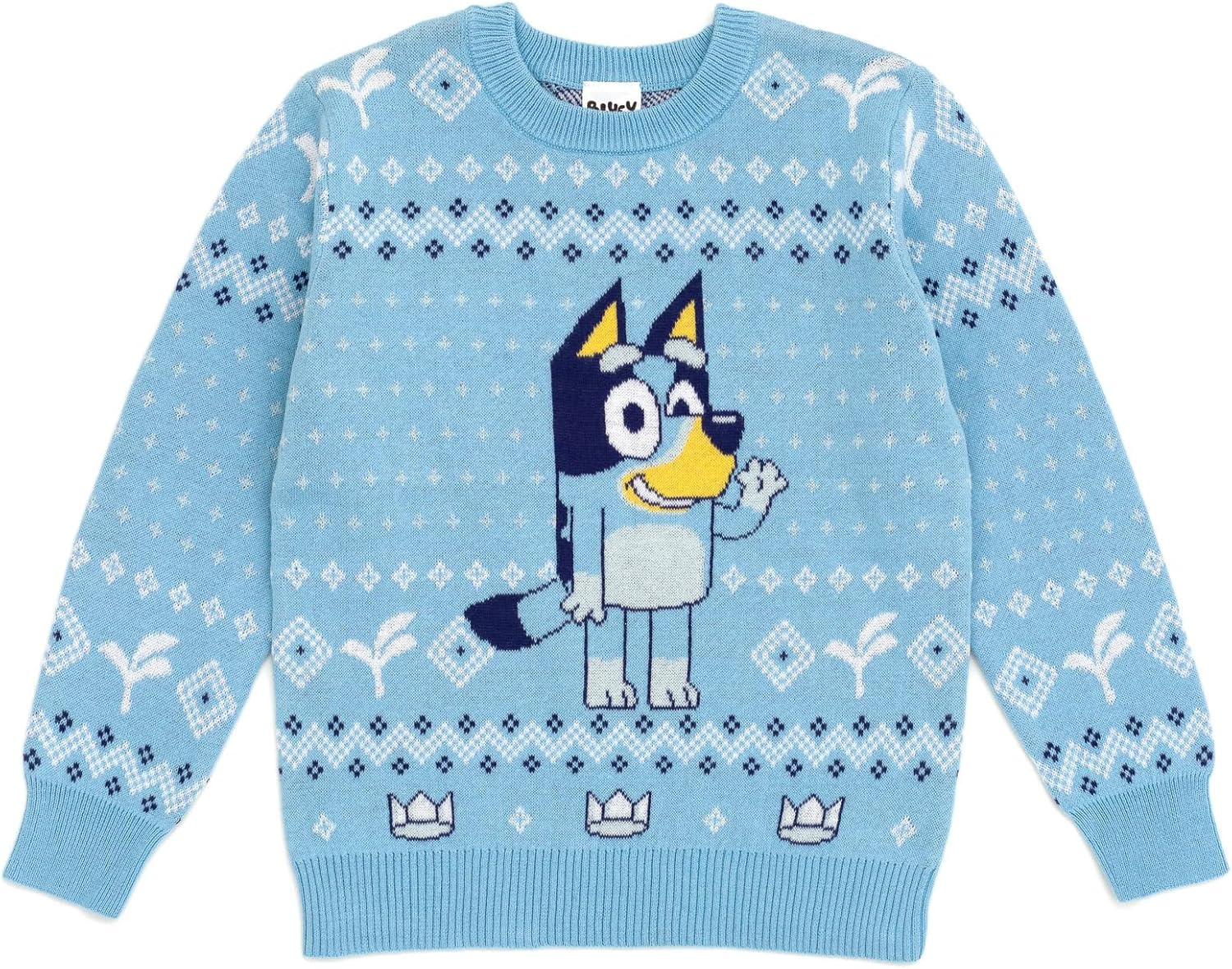 Bluey Christmas Matching Family Sweater Toddler to Adult Sizes (2T - 2XL)