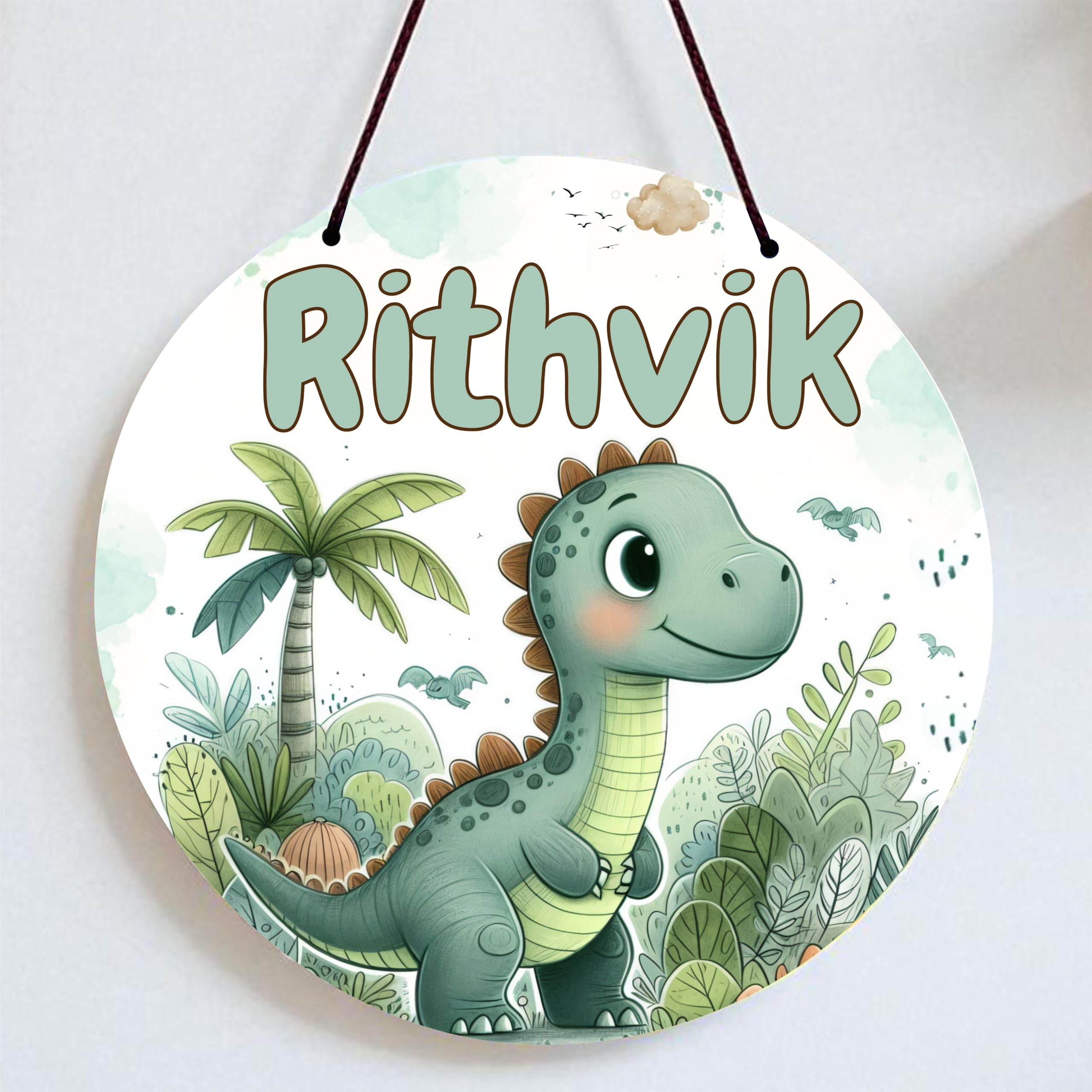Goodi Cart Personalised Kids Name Plate for Door | Customised Baby Girl Name Sign Board | Princess Theme Kids Room Decor | Nursery Door Name Plate | Birthday Return Gift for Kids | Baby Room Decoration — Amazon image 15