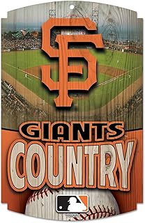 MLB San Francisco Giants Wood Signs