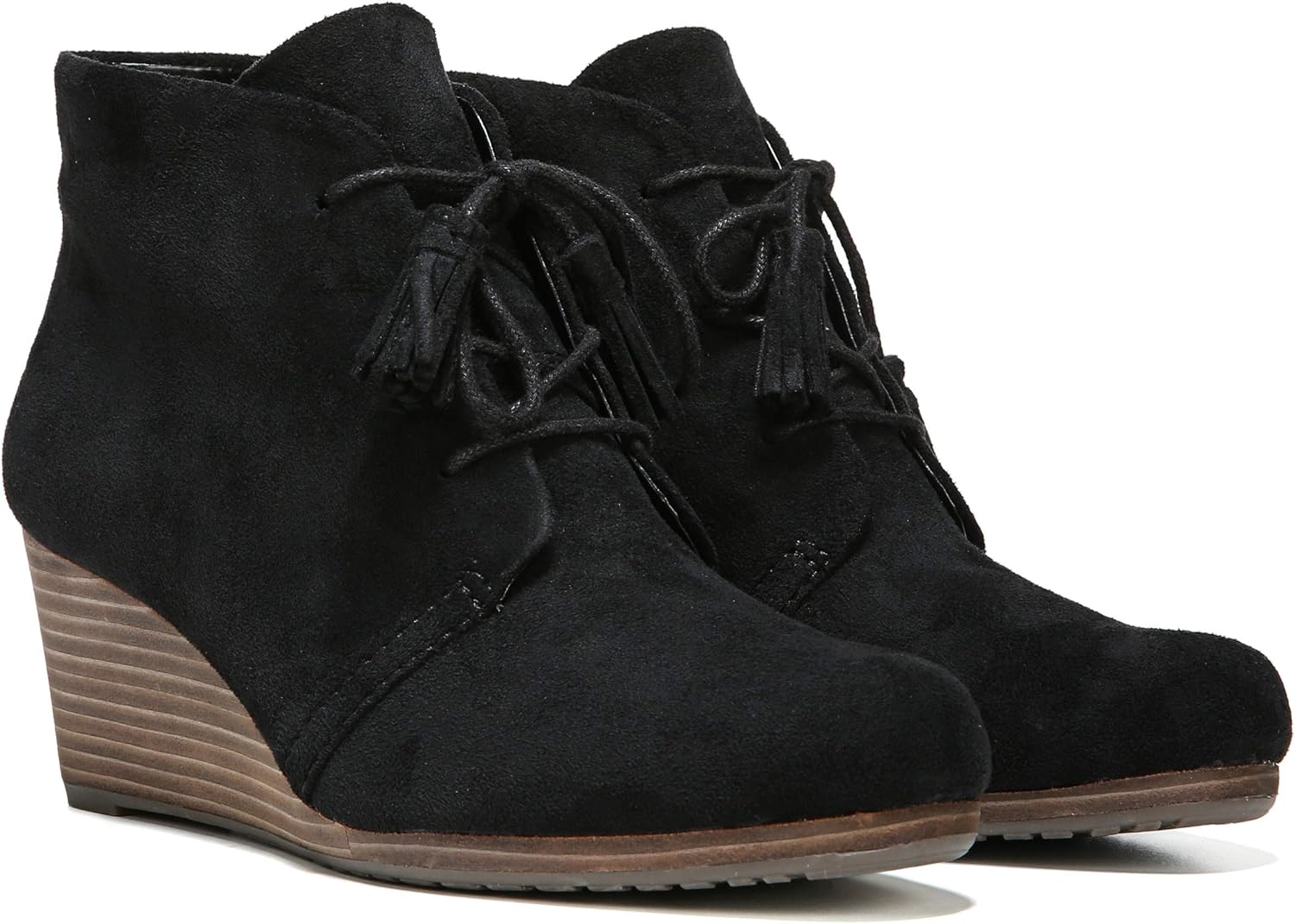 Dr. Scholl's Shoes Shoes Women's Dakota Boot 8.5 Black Microfiber Suede