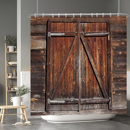 Miniatura 85 de Baocicoo - Cortina de ducha de abeja de miel, diseño de abeja de caricaturas, pista voladora, rústica, floral, para baño, decoración de bañera