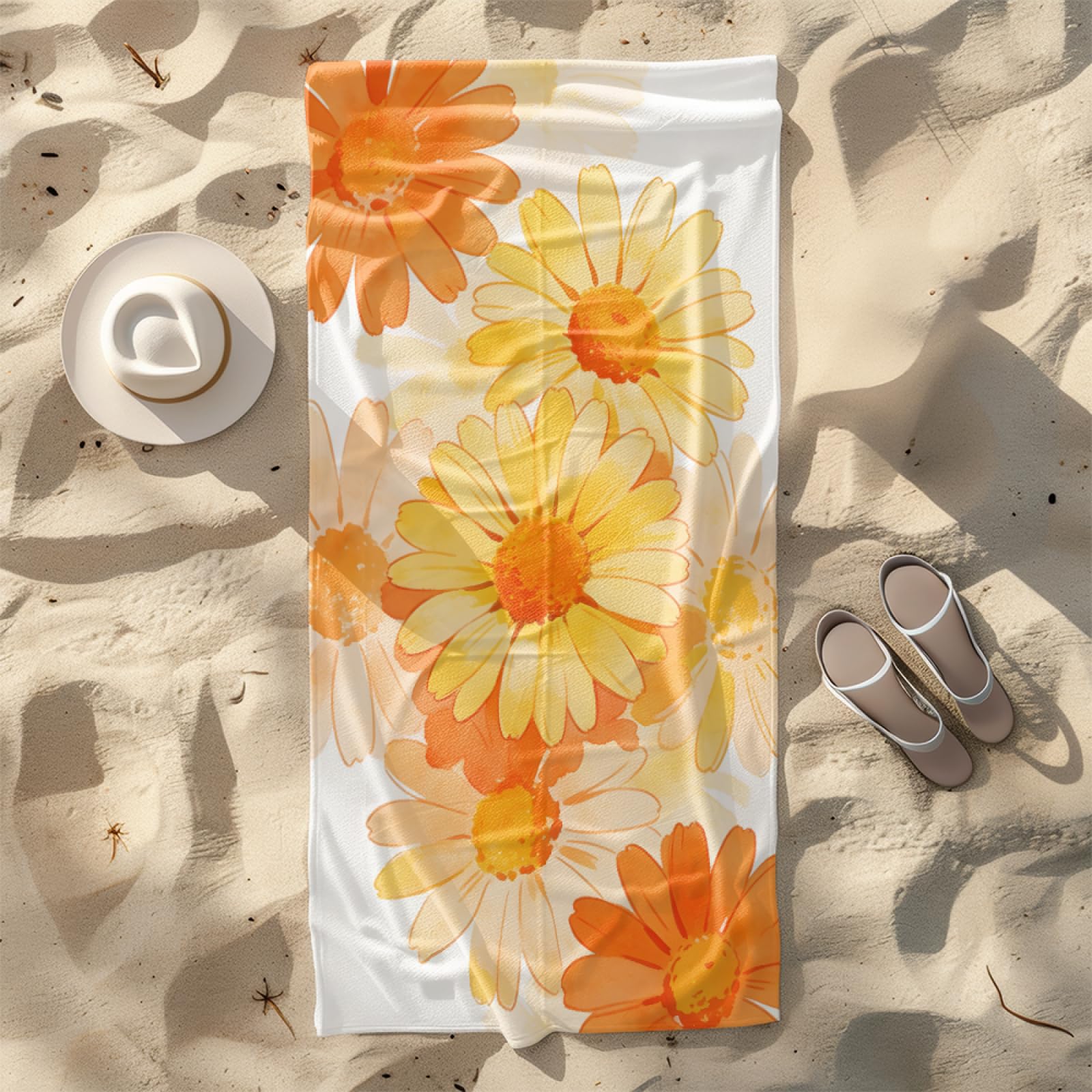 Serviette de PiscineDragon Vert Mignon Serviette Fouta Plage Stylée Personnalisée pour Adultes, Légère Séchage Rapide Anti-Sable, Adaptée Aux Voyages,Yoga et Vacances 100x180 cm