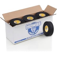 Howies Black Hockey Tape - Durable Cloth Stick Tape | Durable black cloth stick tape for hockey, lacrosse & baseball; available in multiple pack sizes.