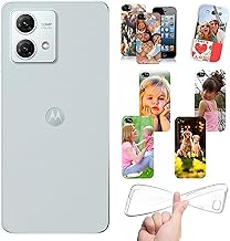 Stileitaliano Custom Cover for Motorola Moto G84 5G Soft Customisable with Photo and Text HD High Resolution Print