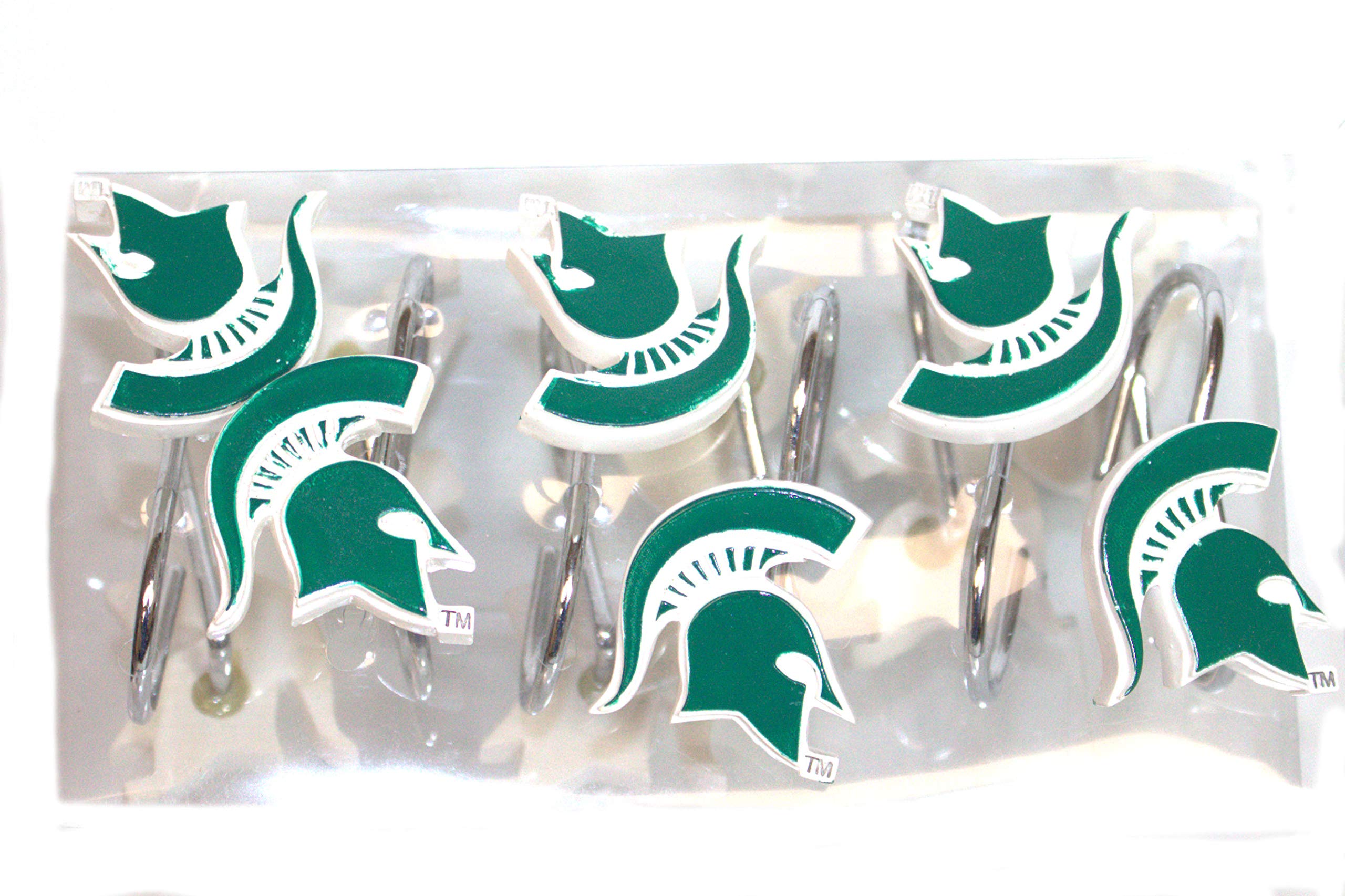 NORTHWEST Michigan State Spartans Shower Curtain Rings