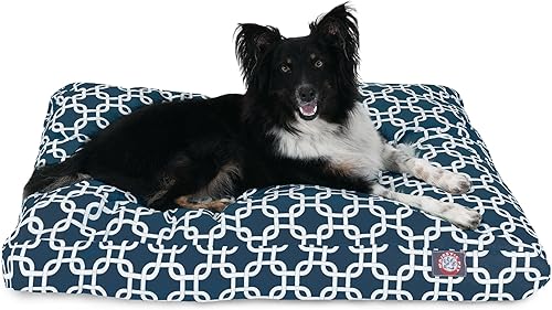 Miniatura 36 de Majestic Pet Products - Cama rectangular extragrande para perros y mascotas, para interiores y exteriores, con funda extraíble y lavable Negro
