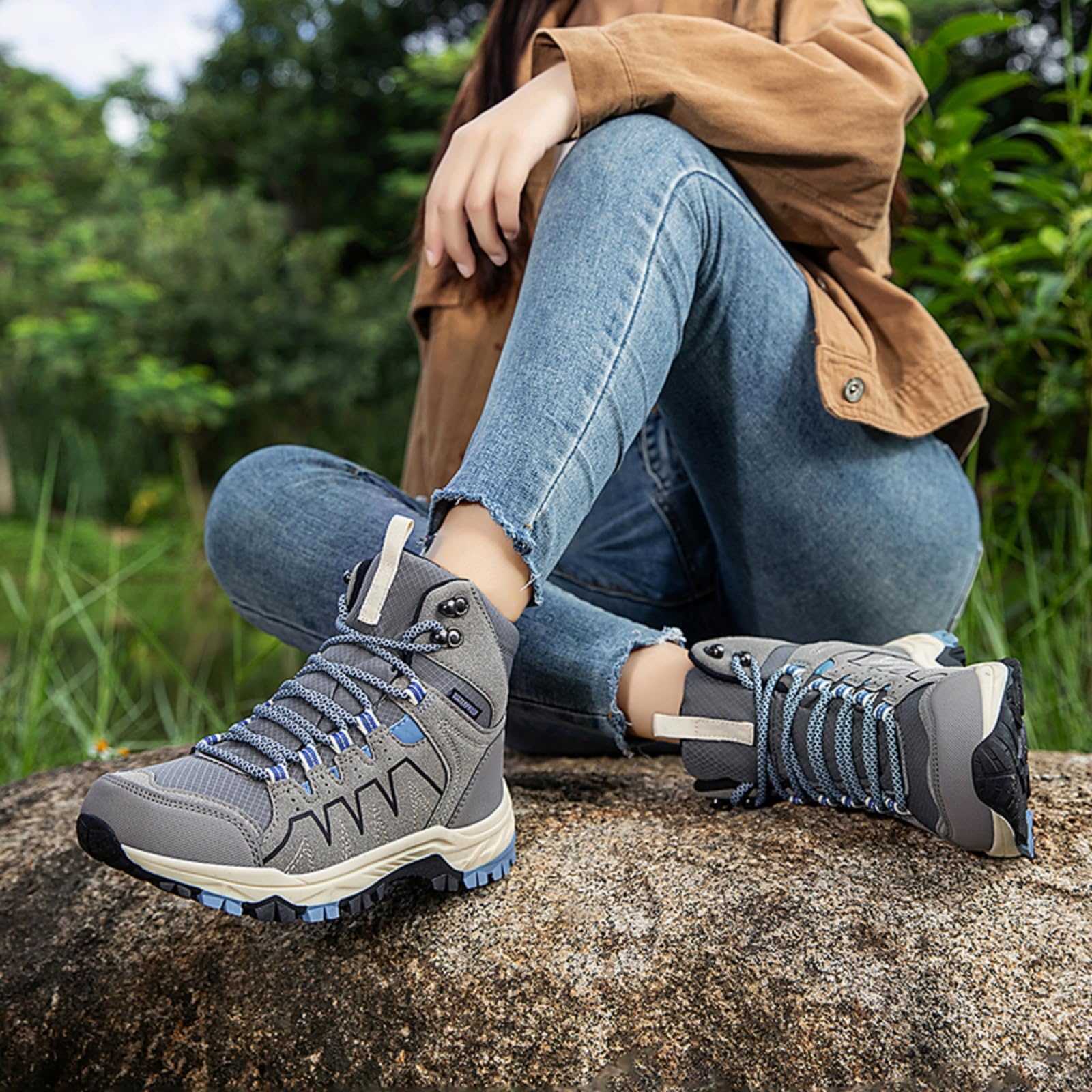 Damskie buty trekkingowe wodoodporne obuwie outdoorowe