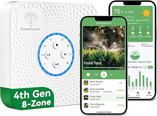 ImoLaza ET Master 4th Gen Smart Sprinkler (8-Zone)