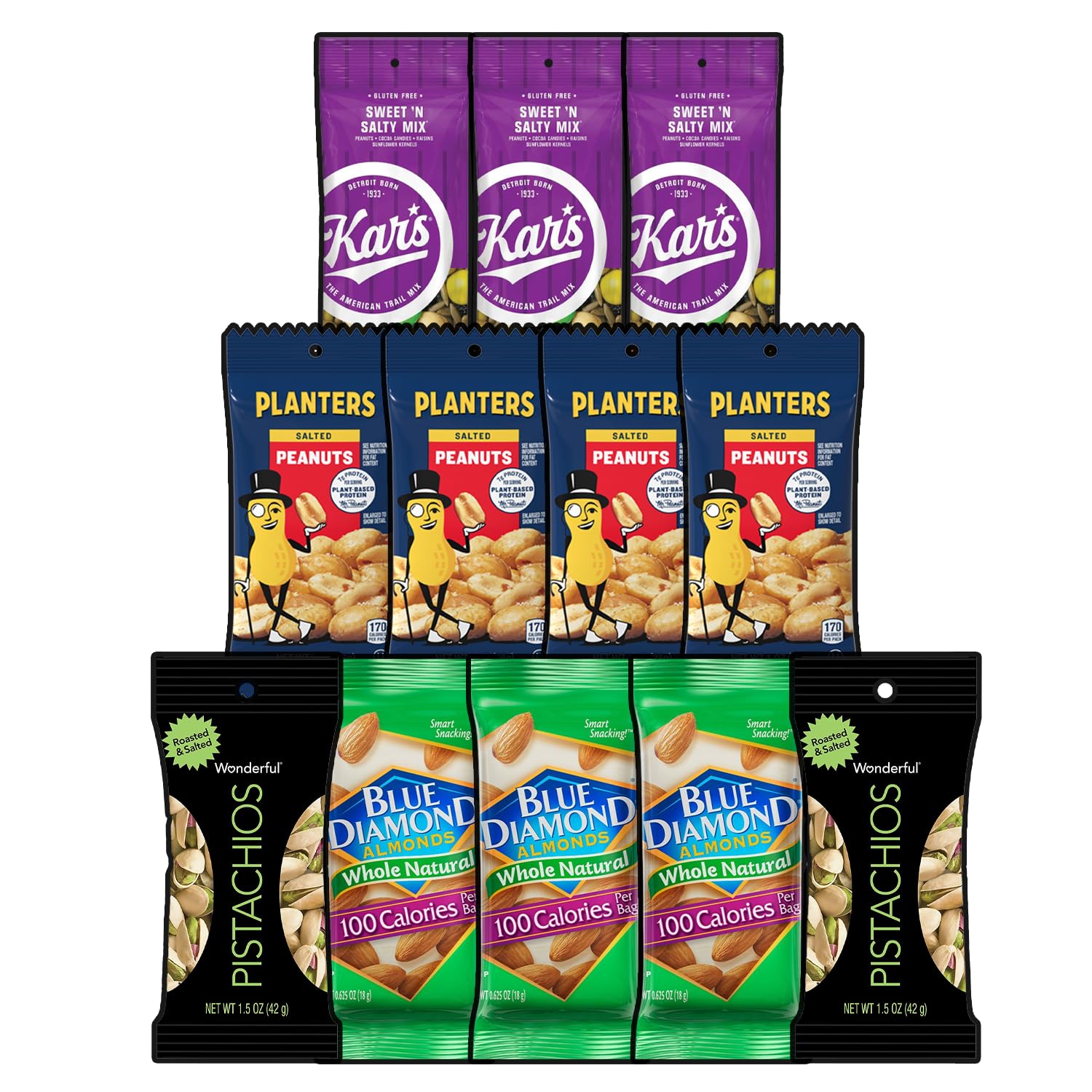 Nuts Snack Packs Mixed Nuts and Trail Mix Individual