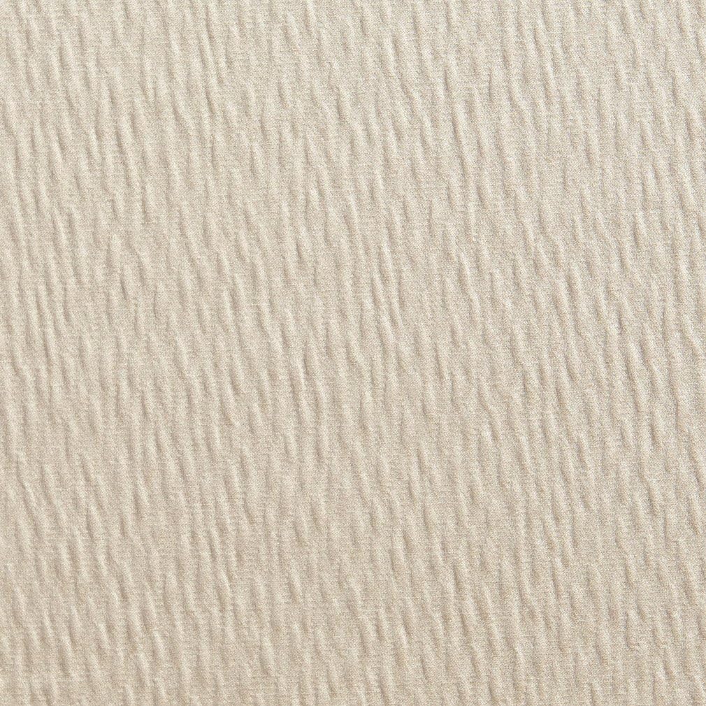 A0260K Ivory Solid Textured Wrinkle Look Upholstery Fabric by The Yard- Closeout