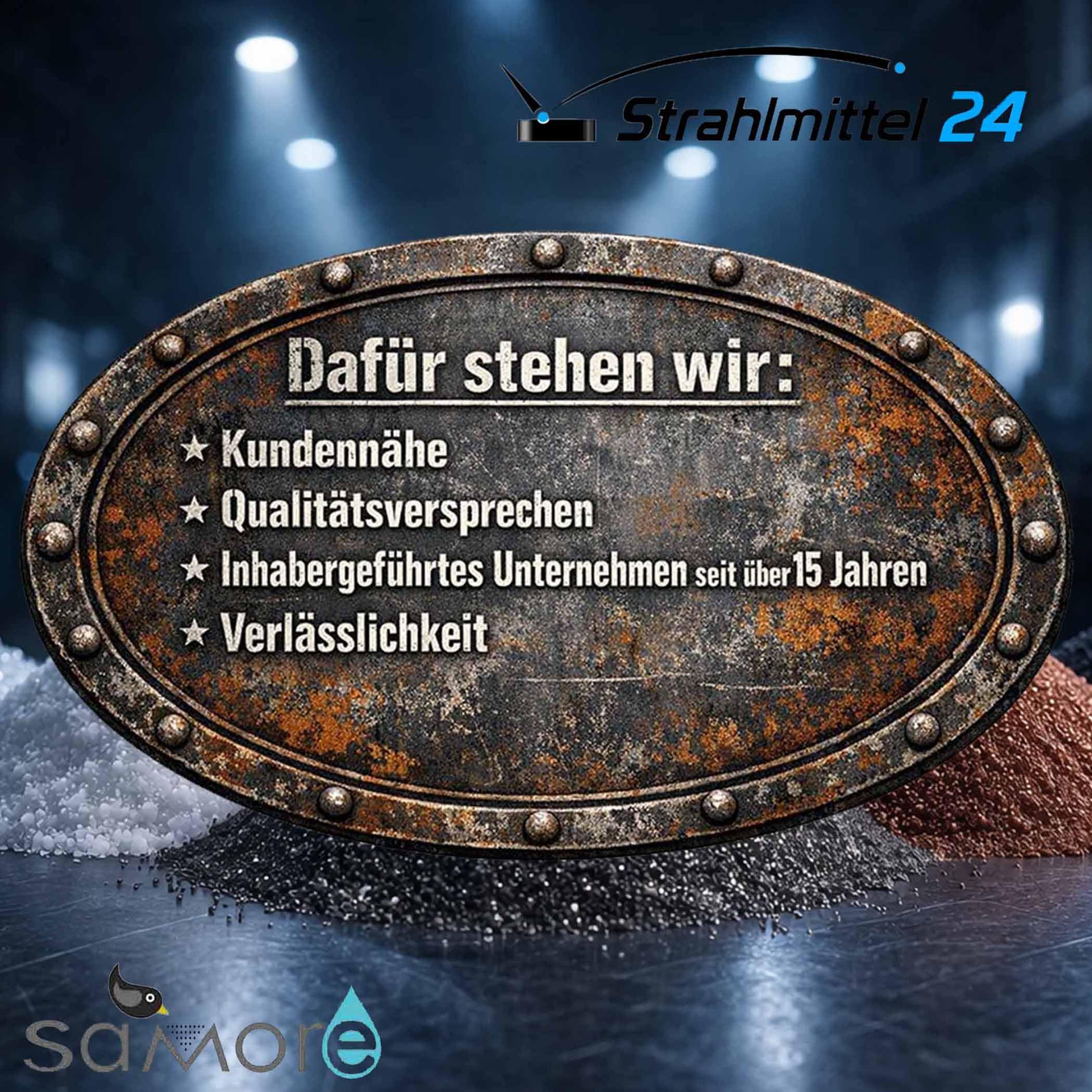 Nussschalen Granulat 0,10-0,25 mm Strahlmittel 25 KG